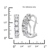 3.0 CTW DIAMOND HUGGIE EARRINGS